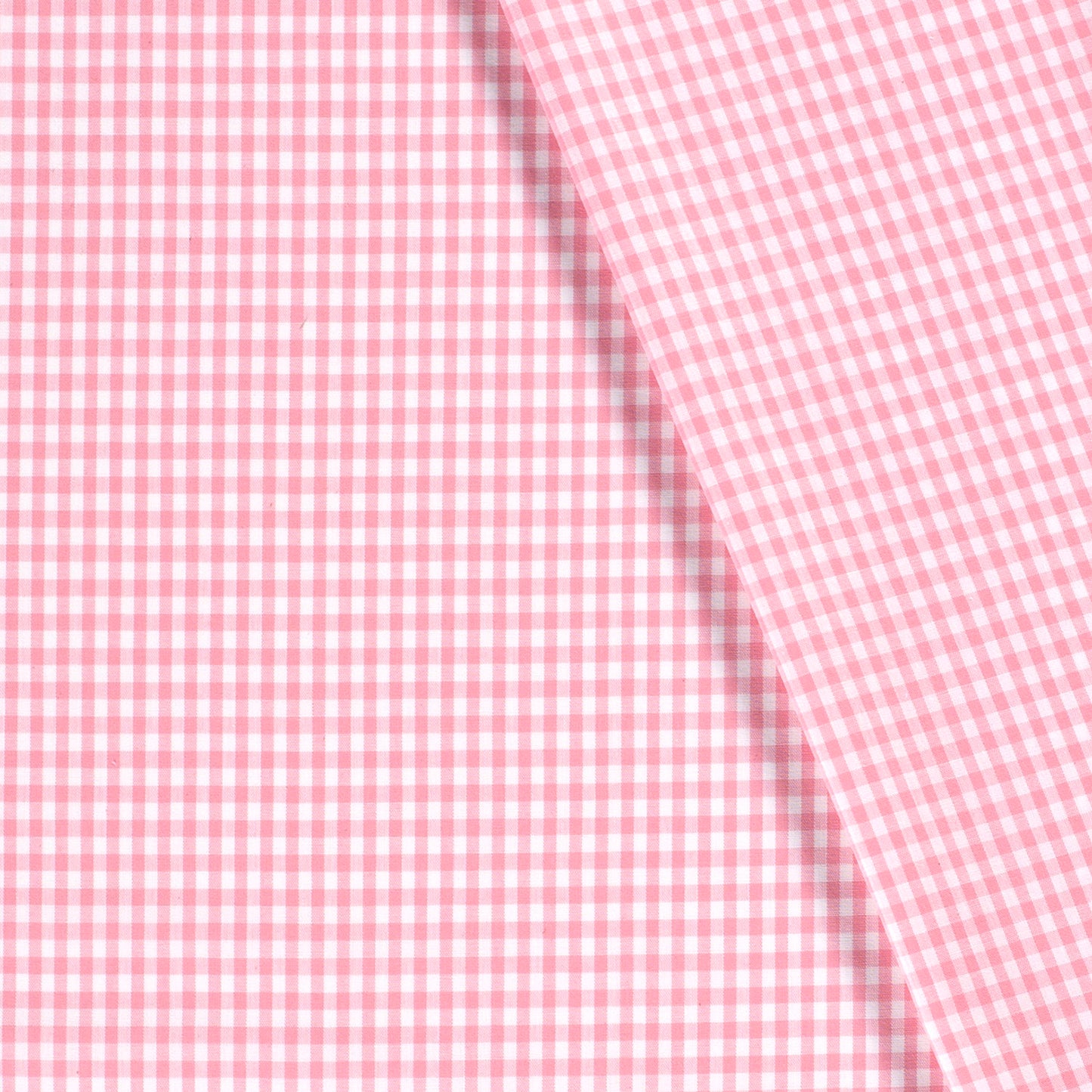 Cotton Poplin Gingham Pink 2.7 mm
