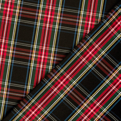 Garbadine Checks Black