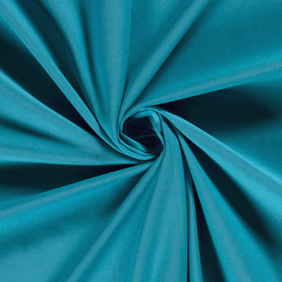 Türkisfarbener Baumwolljersey