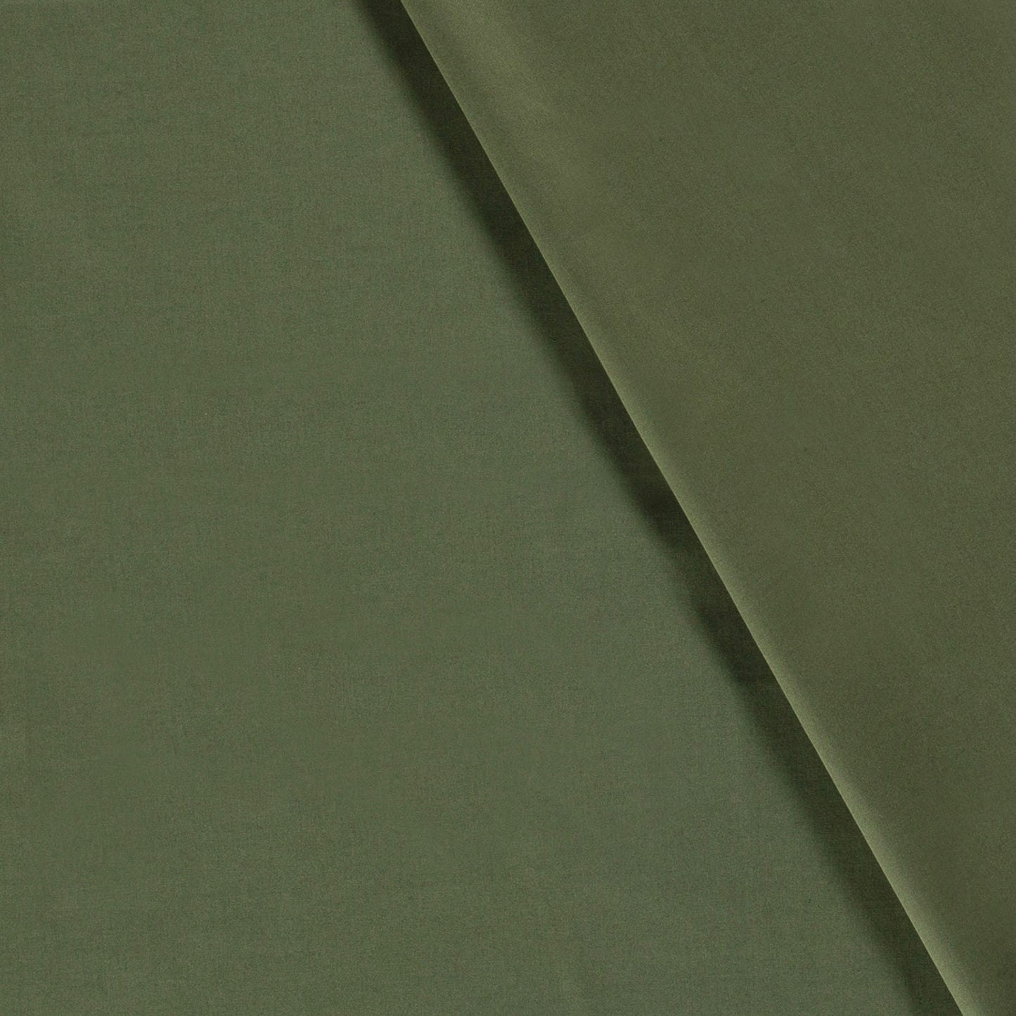 Cotton Poplin Khaki Green