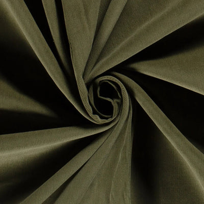 Babycord 21w Olivgrün