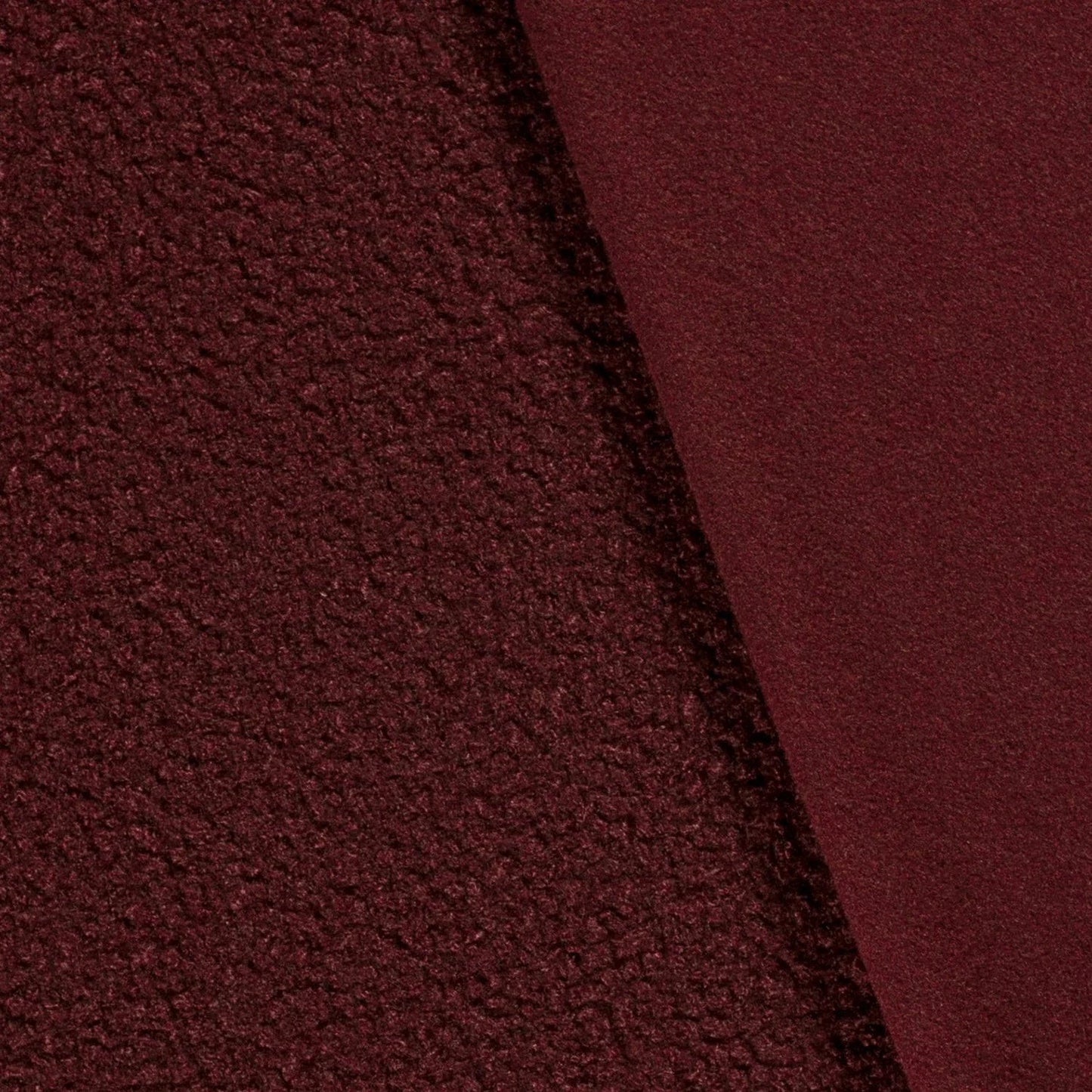 Boucle Wine Red