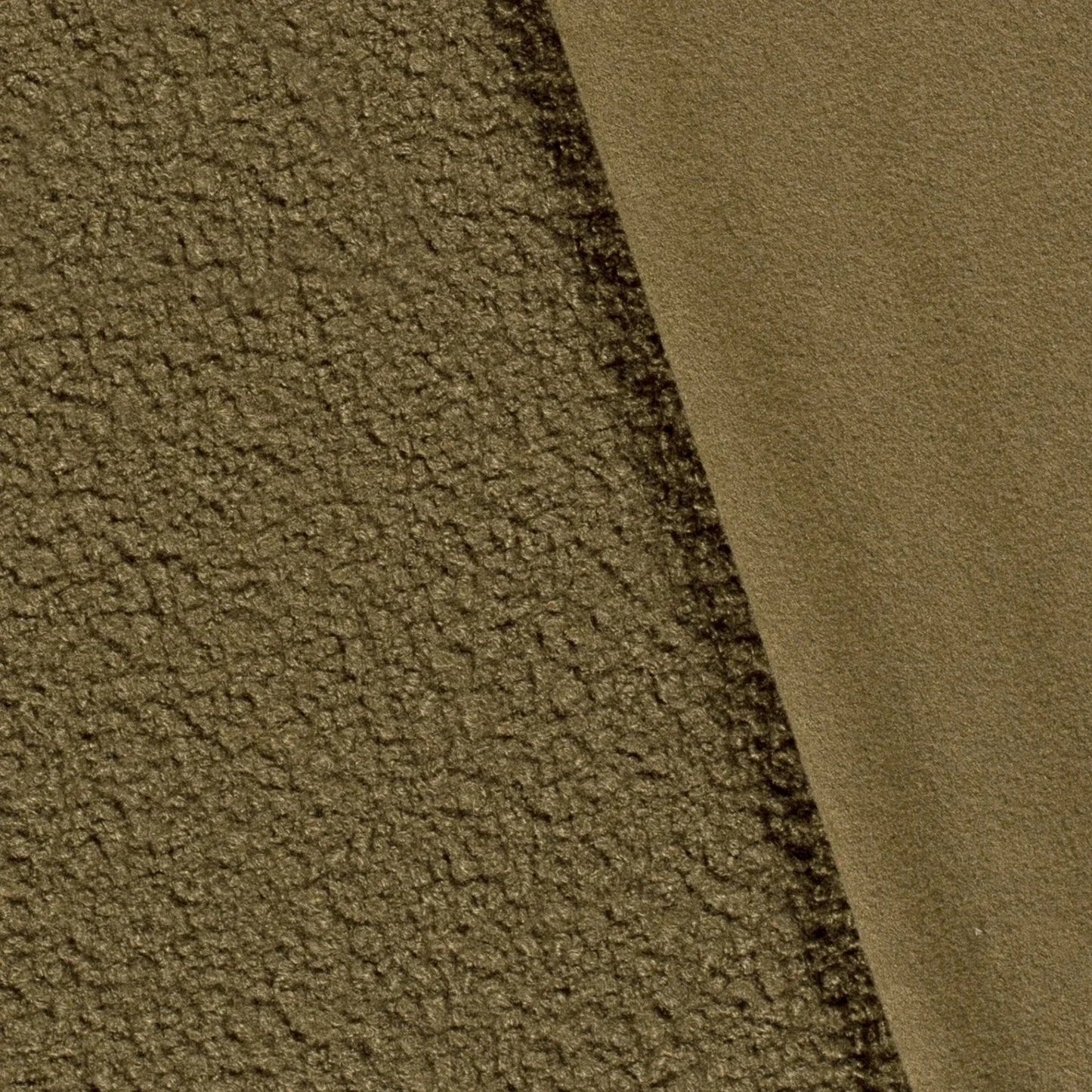 Boucle Khaki Green