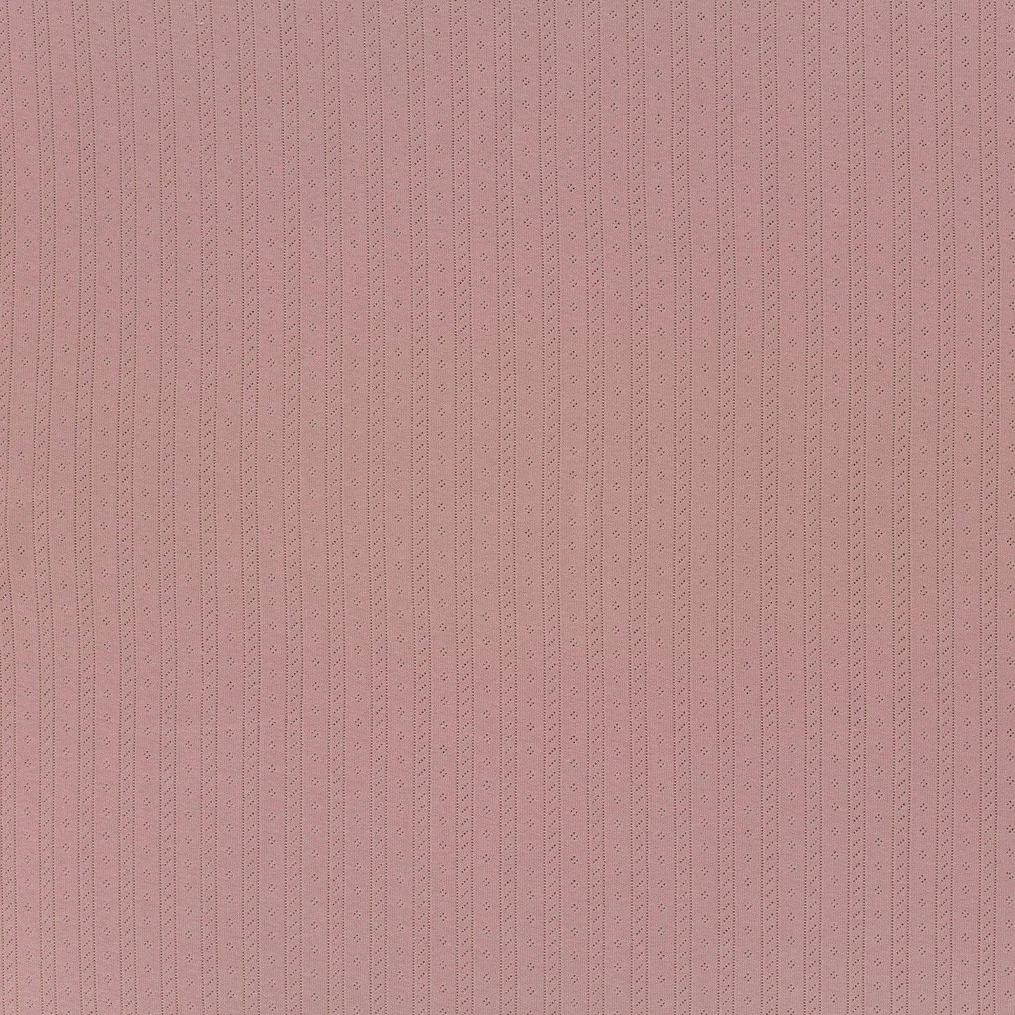 Cotton Jersey Pointelle Light Mauve