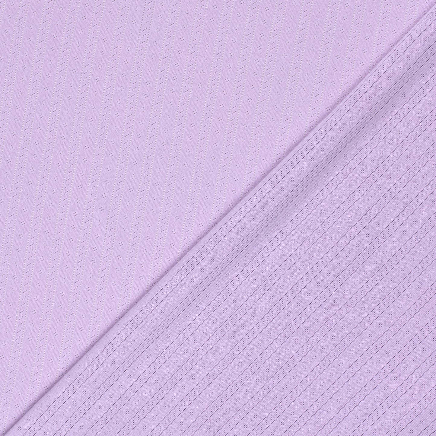 Cotton Jersey Pointelle Lila