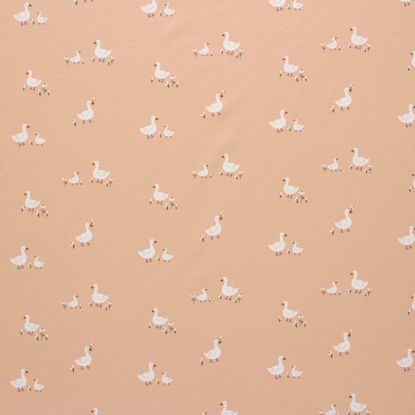 Cotton Jersey Printed Animals Light Pink