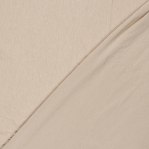 Bambus-Jersey Beige
