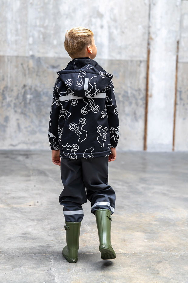 Softshell Dunkelgrau