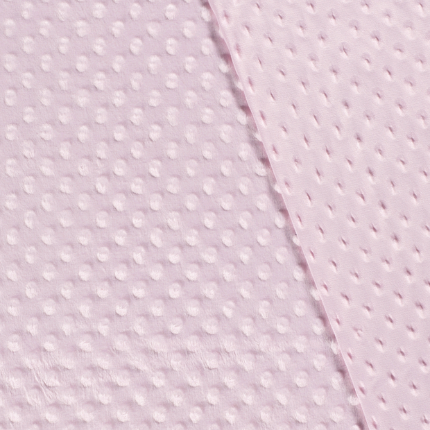 Minky-Stoff, Rosa
