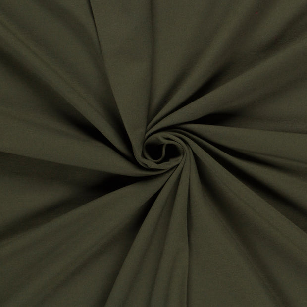 French Terry Khakigrün