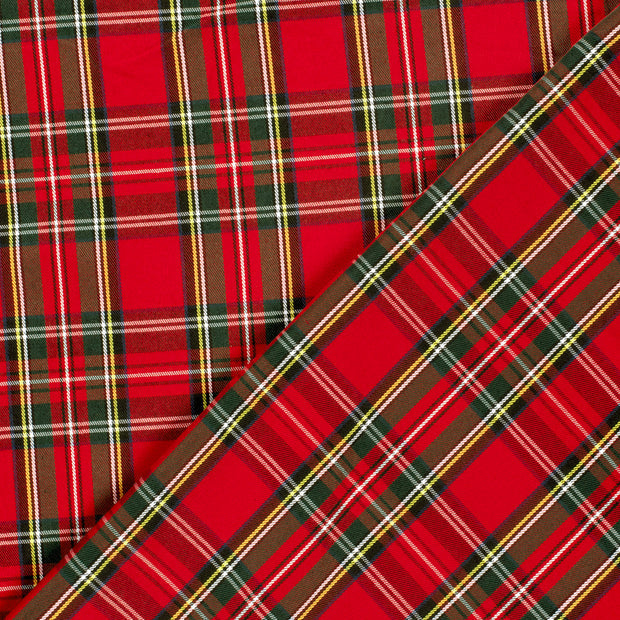 Garbadine Checks Red