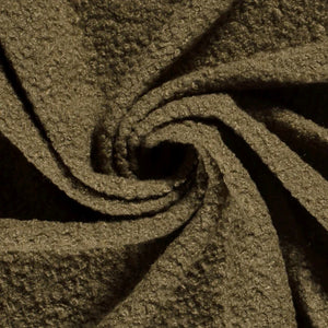 Bouclé Khakigrün
