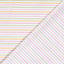 Baumwollpopeline mit Streifenmuster, cremeweiß