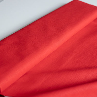 Washed Linen Red