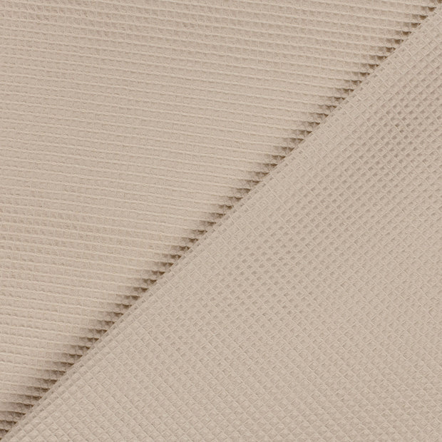 Baumwollwaffel Beige