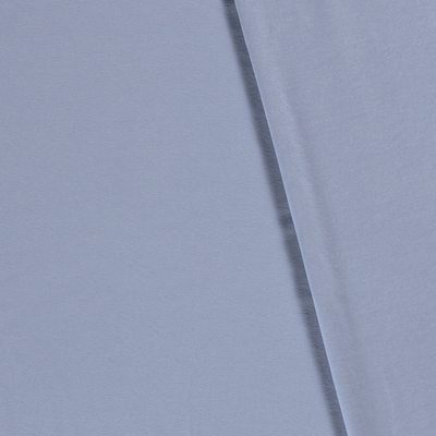 Baumwolljersey, Butterblau