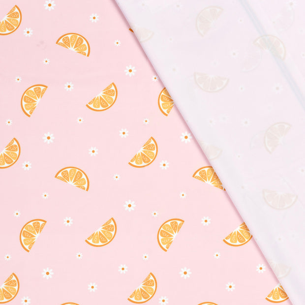 Bademode Jersey UPF50 Früchte Hellrosa