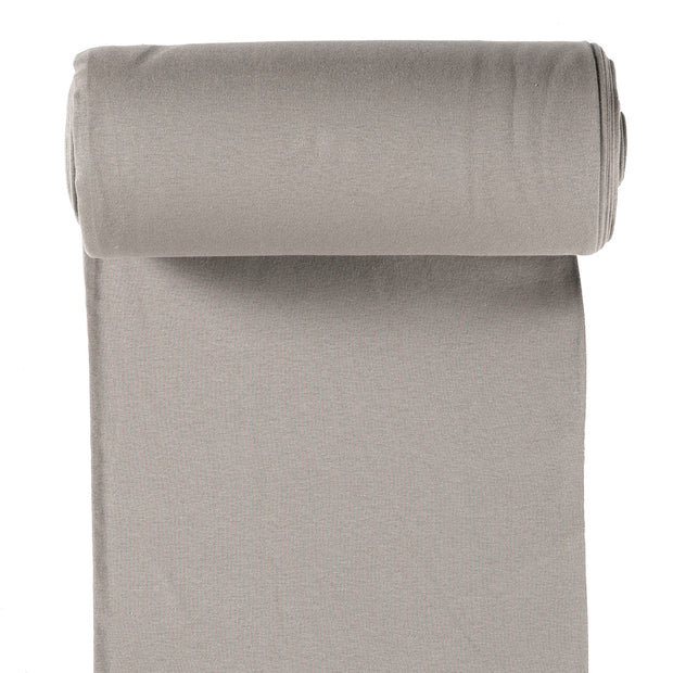 Rohrförmige Rippenmanschette Grau