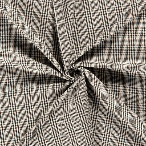 Garbadine Checks White