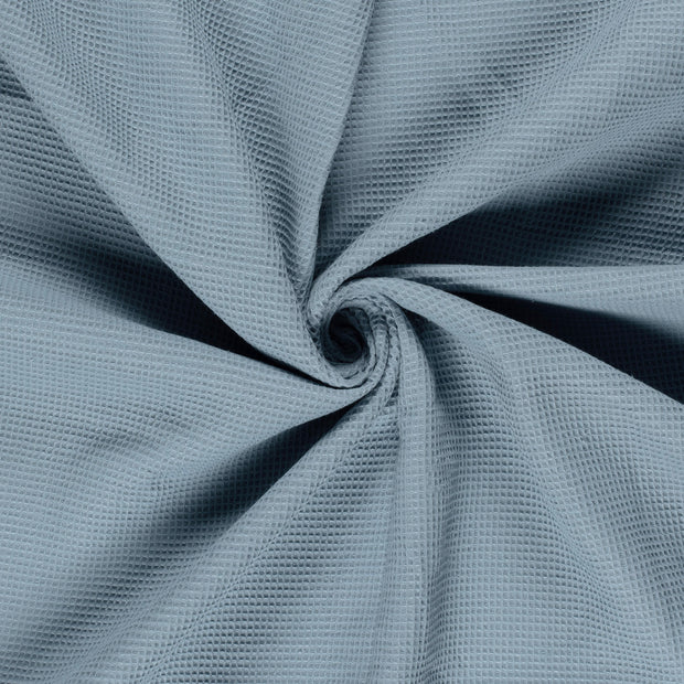 Baumwollwaffel Himmelblau